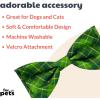 image:imageHuxley amp Kent Bow Tie for Pets  Suds Large  St Patricks Day Bow Tie Collar Attachment  Fun Bow Ties for Dogs amp Cats  Cute Comfortable and Durable  HampK Bow TieIrish Plaid Bow Tie