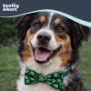 image:imageHuxley amp Kent Cat amp Dog Bow Tie  Pet Bow Tie wAdjustable Hook amp Loop Closure  Puppy amp Kitten Designer Dog Collar Accessory for Birthdays St Patricks Day or Christmas Irish PlaidSmallLucky Shamrock