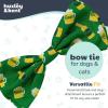 image:imageHuxley amp Kent Cat amp Dog Bow Tie  Pet Bow Tie wAdjustable Hook amp Loop Closure  Puppy amp Kitten Designer Dog Collar Accessory for Birthdays St Patricks Day or Christmas Irish PlaidSmallIrish Suds