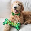 image:imageHuxley amp Kent Cat amp Dog Bow Tie  Pet Bow Tie wAdjustable Hook amp Loop Closure  Puppy amp Kitten Designer Dog Collar Accessory for Birthdays St Patricks Day or Christmas Irish PlaidSmallLucky Charm