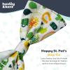 image:imageHuxley amp Kent Cat amp Dog Bow Tie  Pet Bow Tie wAdjustable Hook amp Loop Closure  Puppy amp Kitten Designer Dog Collar Accessory for Birthdays St Patricks Day or Christmas Irish PlaidSmallHappy St Pats