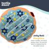 image:imageHuxley amp Kent Funny Dog Toy wSqueaker  Hanukkah Power Plush Squeaky Dog Toys for Small Medium amp Large Dogs  Soft Stuffed Animal for Indoor Play amp Fetch  Jelly Roll One SizeJelly Roll