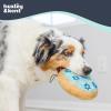 image:imageHuxley amp Kent Funny Dog Toy wSqueaker  Hanukkah Power Plush Squeaky Dog Toys for Small Medium amp Large Dogs  Soft Stuffed Animal for Indoor Play amp Fetch  Jelly Roll One SizeJelly Roll