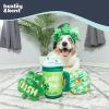 image:imageHuxley amp Kent Funny Dog Toy wSqueaker  St Patricks Day Power Plush Squeaky Dog Toys for Small Medium amp Large Dogs  Soft Stuffed Animal for Indoor Play amp Fetch  Shamrock Lollipop One SizeOne Size