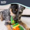 image:imageHuxley amp Kent Funny Dog Toy wSqueaker  St Patricks Day Power Plush Squeaky Dog Toys for Small Medium amp Large Dogs  Soft Stuffed Animal for Indoor Play amp Fetch  Shamrock Lollipop One SizeOne Size