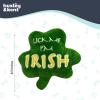 image:imageHuxley amp Kent Funny Dog Toy wSqueaker  St Patricks Day Power Plush Squeaky Dog Toys for Small Medium amp Large Dogs  Soft Stuffed Animal for Indoor Play amp Fetch  Shamrock Lollipop One SizeOne Size