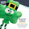 image:imageHuxley amp Kent Funny Dog Toy wSqueaker  St Patricks Day Power Plush Squeaky Dog Toys for Small Medium amp Large Dogs  Soft Stuffed Animal for Indoor Play amp Fetch  Shamrock Lollipop One SizeOne Size