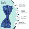 image:imageHuxley amp Kent Pet Bow Tie for Dogs amp Cats  Hanukkah Adjustable Hook amp Loop Collar Accessory  Cute amp Comfortable for Holidays amp Celebrations  Hanukkah Stars amp Dots LargeHanukkah