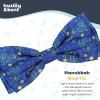 image:imageHuxley amp Kent Pet Bow Tie for Dogs amp Cats  Hanukkah Adjustable Hook amp Loop Collar Accessory  Cute amp Comfortable for Holidays amp Celebrations  Hanukkah Stars amp Dots LargeHanukkah