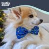 image:imageHuxley amp Kent Pet Bow Tie for Dogs amp Cats  Hanukkah Adjustable Hook amp Loop Collar Accessory  Cute amp Comfortable for Holidays amp Celebrations  Hanukkah Stars amp Dots LargeHanukkah