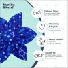 image:imageHuxley amp Kent Pet Pinwheel Bow for Dogs amp Cats  Holiday Adjustable Hook amp Loop Collar Accessory  Cute amp Comfortable for Holidays amp Celebrations  Hanukkah Stars amp Dots LargeHanukkah Stars  Dots