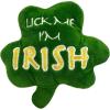 image:imageHuxley amp Kent Funny Dog Toy wSqueaker  St Patricks Day Power Plush Squeaky Dog Toys for Small Medium amp Large Dogs  Soft Stuffed Animal for Indoor Play amp Fetch  Shamrock Lollipop One SizeOne Size