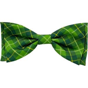 image:imageHuxley amp Kent Cat amp Dog Bow Tie  Pet Bow Tie wAdjustable Hook amp Loop Closure  Puppy amp Kitten Designer Dog Collar Accessory for Birthdays St Patricks Day or Christmas Irish PlaidSmallIrish Plaid Bow Tie