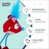 image:imageHuxley amp Kent Chirpy Plush Cat Toy  Holiday Interactive Catnip Toy with Touch Activated Sounds  Soft with Crinkle amp Catnip  Fun Indoor Play  Holiday Bird ChirpyCheerful Mouse