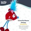 image:imageHuxley amp Kent Chirpy Plush Cat Toy  Holiday Interactive Catnip Toy with Touch Activated Sounds  Soft with Crinkle amp Catnip  Fun Indoor Play  Holiday Bird ChirpyCheerful Mouse
