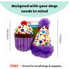image:imageHuxley amp Kent Funny Dog Toy wSqueaker  Holiday Power Plush Squeaky Dog Toys for Small Dogs  Durable Small Stuffed Animal for Indoor Play amp Fetch  Tiny Tuff Santas MilkIts My Barkday