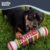 image:imageHuxley amp Kent Funny Dog Toy wSqueaker  Holiday Power Plush Squeaky Dog Toys for Small Dogs  Durable Small Stuffed Animal for Indoor Play amp Fetch  Tiny Tuff Latte My WayFarties