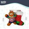 image:imageHuxley amp Kent Funny Dog Toy wSqueaker  Holiday Power Plush Squeaky Dog Toys for Small Dogs  Durable Small Stuffed Animal for Indoor Play amp Fetch  Tiny Tuff Latte My WayUgly Sweater Party