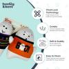 image:imageHuxley amp Kent Funny Dog Toy wSqueaker  Holiday Power Plush Squeaky Dog Toys for Small Dogs  Durable Small Stuffed Animal for Indoor Play amp Fetch  Tiny Tuff Santas MilkBoo Buddies