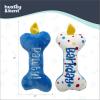 image:imageHuxley amp Kent Funny Dog Toy wSqueaker  Holiday Power Plush Squeaky Dog Toys for Small Dogs  Durable Small Stuffed Animal for Indoor Play amp Fetch  Tiny Tuff Santas MilkIts My Barkday Bone