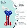 image:imageHuxley amp Kent Funny Dog Toy wSqueaker  Holiday Power Plush Squeaky Dog Toys for Small Dogs  Durable Small Stuffed Animal for Indoor Play amp Fetch  Tiny Tuff Latte My WayLil Firecracker Bone