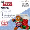 image:imageHuxley amp Kent Funny Dog Toy wSqueaker  Holiday Power Plush Squeaky Dog Toys for Small Dogs  Durable Small Stuffed Animal for Indoor Play amp Fetch  Tiny Tuff Santas MilkUgly Sweater Party