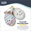 image:imageHuxley amp Kent Funny Dog Toy wSqueaker  Holiday Power Plush Squeaky Dog Toys for Small Dogs  Durable Small Stuffed Animal for Indoor Play amp Fetch  Tiny Tuff Latte My WaySqueaky Eggs