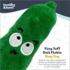 image:imageHuxley amp Kent Funny Dog Toy wSqueaker  Holiday Power Plush Squeaky Dog Toys for Small Dogs  Durable Small Stuffed Animal for Indoor Play amp Fetch  Tiny Tuff Santas MilkDell Pickle
