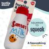 image:imageHuxley amp Kent Funny Dog Toy wSqueaker  Holiday Power Plush Squeaky Dog Toys for Small Dogs  Durable Small Stuffed Animal for Indoor Play amp Fetch  Tiny Tuff Latte My WaySantas Milk