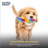 image:imageHuxley amp Kent Funny Dog Toy wSqueaker  Holiday Power Plush Squeaky Dog Toys for Small Dogs  Durable Small Stuffed Animal for Indoor Play amp Fetch  Tiny Tuff Santas MilkEquality Bone