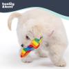image:imageHuxley amp Kent Funny Dog Toy wSqueaker  Holiday Power Plush Squeaky Dog Toys for Small Dogs  Durable Small Stuffed Animal for Indoor Play amp Fetch  Tiny Tuff Santas MilkEquality Bone