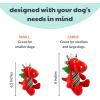 image:imageHuxley amp Kent Funny Dog Toy wSqueaker  Holiday Power Plush Squeaky Dog Toys for Small Medium amp Large Dogs  Soft Stuffed Animal for Indoor Play amp Fetch  Fireball Dragon SmallSnowball Dragon