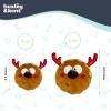 image:imageHuxley amp Kent Funny Dog Toy wSqueaker  Holiday Power Plush Squeaky Dog Toys for Small Medium amp Large Dogs  Soft Stuffed Animal for Indoor Play amp Fetch  Fireball Dragon SmallGotta Dash Reindeer Cookie