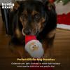 image:imageHuxley amp Kent Funny Dog Toy wSqueaker  Holiday Power Plush Squeaky Dog Toys for Small Medium amp Large Dogs  Soft Stuffed Animal for Indoor Play amp Fetch  Reindeer Bone One SizeSilly Santa Bone