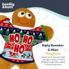 image:imageHuxley amp Kent Funny Dog Toy wSqueaker  Holiday Power Plush Squeaky Dog Toys for Small Medium amp Large Dogs  Soft Stuffed Animal for Indoor Play amp Fetch  Fireball Dragon SmallUgly Sweater GMan