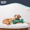 image:imageHuxley amp Kent Funny Dog Toy wSqueaker  Holiday Power Plush Squeaky Dog Toys for Small Medium amp Large Dogs  Soft Stuffed Animal for Indoor Play amp Fetch  Naughty Nice Bone SmallNaughty Nice Bone