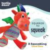 image:imageHuxley amp Kent Funny Dog Toy wSqueaker  Holiday Power Plush Squeaky Dog Toys for Small Medium amp Large Dogs  Soft Stuffed Animal for Indoor Play amp Fetch  Fireball Dragon SmallFireball Dragon