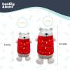 image:imageHuxley amp Kent Funny Dog Toy wSqueaker  Holiday Power Plush Squeaky Dog Toys for Small Medium amp Large Dogs  Soft Stuffed Animal for Indoor Play amp Fetch  Fireball Dragon SmallDeck the Bear