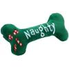 image:imageHuxley amp Kent Funny Dog Toy wSqueaker  Holiday Power Plush Squeaky Dog Toys for Small Medium amp Large Dogs  Soft Stuffed Animal for Indoor Play amp Fetch  Naughty Nice Bone SmallNaughty Nice Bone