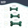 image:imageHuxley amp Kent Funny Dog Toy wSqueaker  Holiday Power Plush Squeaky Dog Toys for Small Medium amp Large Dogs  Soft Stuffed Animal for Indoor Play amp Fetch  Naughty Nice Bone SmallNaughty Nice Bone