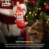 image:imageHuxley amp Kent Funny Dog Toy wSqueaker  Holiday Power Plush Squeaky Dog Toys for Small Medium amp Large Dogs  Soft Stuffed Animal for Indoor Play amp Fetch  Let It Snow Merlot LargeLet It Snow Merlot