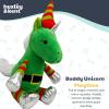 image:imageHuxley amp Kent Funny Dog Toy wSqueaker  Holiday Power Plush Squeaky Dog Toys for Small Medium amp Large Dogs  Soft Stuffed Animal for Indoor Play amp Fetch  Fireball Dragon SmallBuddy Unicorn