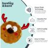 image:imageHuxley amp Kent Funny Dog Toy wSqueaker  Holiday Power Plush Squeaky Dog Toys for Small Medium amp Large Dogs  Soft Stuffed Animal for Indoor Play amp Fetch  Fireball Dragon SmallGotta Dash Reindeer Cookie