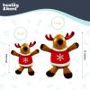 image:imageHuxley amp Kent Funny Dog Toy wSqueaker  Holiday Power Plush Squeaky Dog Toys for Small Medium amp Large Dogs  Soft Stuffed Animal for Indoor Play amp Fetch  Fireball Dragon SmallRocky Reindeer