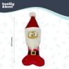 image:imageHuxley amp Kent Funny Dog Toy wSqueaker  Holiday Power Plush Squeaky Dog Toys for Small Medium amp Large Dogs  Soft Stuffed Animal for Indoor Play amp Fetch  Reindeer Bone One SizeSilly Santa Bone