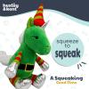 image:imageHuxley amp Kent Funny Dog Toy wSqueaker  Holiday Power Plush Squeaky Dog Toys for Small Medium amp Large Dogs  Soft Stuffed Animal for Indoor Play amp Fetch  Fireball Dragon SmallBuddy Unicorn