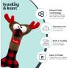 image:imageHuxley amp Kent Funny Dog Toy wSqueaker  Holiday Power Plush Squeaky Dog Toys for Small Medium amp Large Dogs  Soft Stuffed Animal for Indoor Play amp Fetch  Reindeer Bone One SizeReindeer Bone