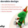 image:imageHuxley amp Kent Funny Dog Toy wSqueaker  Holiday Power Plush Squeaky Dog Toys for Small Medium amp Large Dogs  Soft Stuffed Animal for Indoor Play amp Fetch  Fireball Dragon SmallBuddy Unicorn