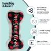image:imageHuxley amp Kent Funny Dog Toy wSqueaker  Holiday Power Plush Squeaky Dog Toys for Small Medium amp Large Dogs  Soft Stuffed Animal for Indoor Play amp Fetch  Naughty Nice Bone SmallIve Been Good Bone