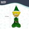 image:imageHuxley amp Kent Funny Dog Toy wSqueaker  Holiday Power Plush Squeaky Dog Toys for Small Medium amp Large Dogs  Soft Stuffed Animal for Indoor Play amp Fetch  Reindeer Bone One SizeElfin Bone